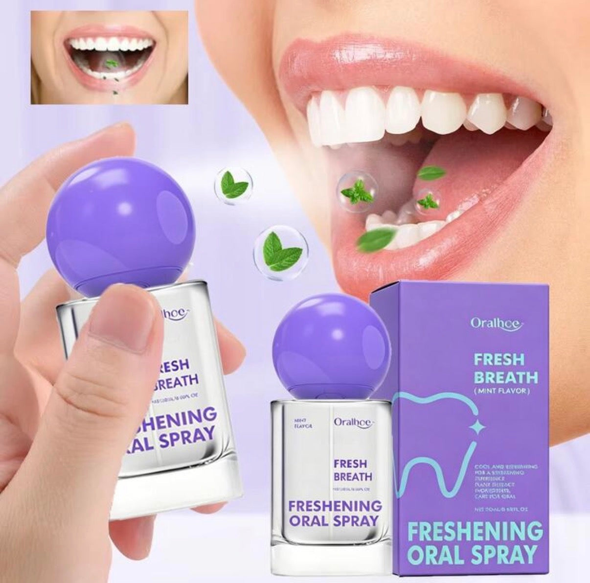 GeekLike Anti-Septic FLAVORED Mouth Spray